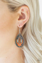 Load image into Gallery viewer, Paparazzi Accessories ⚘ Atta-GALA - Orange Earrings⚘ Flat Rate Ship $4.50 ⚘
