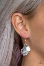 Load image into Gallery viewer, Paparazzi Accessories ⚘ Ocean Oracle - Purple Earrings⚘ Flat Rate Ship $4.50 ⚘

