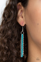 Load image into Gallery viewer, Paparazzi Accessories ⚘ Industrial Vibrance - Blue Necklace⚘ Flat Rate Ship $4.50 ⚘
