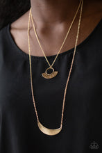 Load image into Gallery viewer, Paparazzi Accessories ❋Tribal Trek - Gold Necklace❋ Flat Rate Ship $4.50❋
