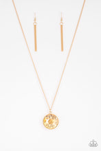 Load image into Gallery viewer, pittmanbling-and-jewelry-inc-presentsdauntless-diva-gold-necklace-paparazzi-accessories
