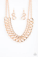 Load image into Gallery viewer, pittmanbling-and-jewelry-inc-presentsstreet-meet-and-greet-gold-necklace-paparazzi-accessories

