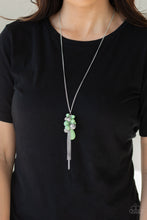 Load image into Gallery viewer, Paparazzi Accessories ⚘ Its A Celebration - Green Necklace⚘ Flat Rate Ship $4.50 ⚘
