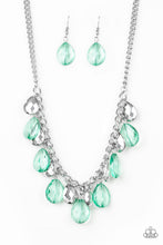 Load image into Gallery viewer, pittmanbling-and-jewelry-inc-presentsno-tears-left-to-cry-green-necklace-paparazzi-accessories
