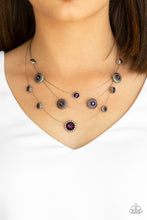 Load image into Gallery viewer, Paparazzi Accessories ⚘ SHEER Thing! - Purple Necklace⚘ Flat Rate Ship $4.50 ⚘
