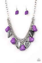 Load image into Gallery viewer, pittmanbling-and-jewelry-inc-presentschange-of-heart-purple-necklace-paparazzi-accessories
