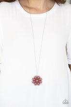 Load image into Gallery viewer, Paparazzi Accessories ⚘ Spin Your PINWHEELS - Red Necklace⚘ Flat Rate Ship $4.50 ⚘
