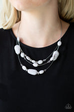 Load image into Gallery viewer, Paparazzi Accessories ❋Radiant Reflections - Silver Necklace❋ Flat Rate Ship $4.50❋
