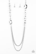 Load image into Gallery viewer, pittmanbling-and-jewelry-inc-presentsmodern-girl-glam-silver-necklace-paparazzi-accessories
