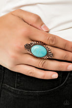 Load image into Gallery viewer, Paparazzi Accessories ⚘ Pioneer Party - Copper Ring⚘ Flat Rate Ship $4.50 ⚘
