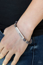 Load image into Gallery viewer, Paparazzi Accessories ⚘ Faith In All Things - Purple Bracelet⚘ Flat Rate Ship $4.50 ⚘
