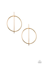 Load image into Gallery viewer, pittmanbling-and-jewelry-inc-presentsvogue-visionary-gold-post earrings-paparazzi-accessories
