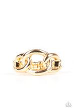 Load image into Gallery viewer, pittmanbling-and-jewelry-inc-presentswell-connected-gold-ring-paparazzi-accessories
