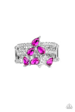 Load image into Gallery viewer, pittmanbling-and-jewelry-inc-presentsblink-back-tiers-pink-ring-paparazzi-accessories

