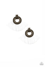Load image into Gallery viewer, pittmanbling-and-jewelry-inc-presentsi-am-spartacus-brass-post earrings-paparazzi-accessories
