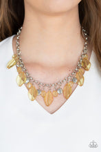 Load image into Gallery viewer, Paparazzi Accessories ❋Malibu Ice - Yellow Necklace❋ Flat Rate Ship $4.50❋
