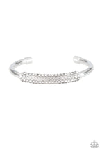 Load image into Gallery viewer, pittmanbling-and-jewelry-inc-presentsday-to-day-dazzle-white-bracelet-paparazzi-accessories
