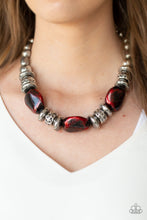 Load image into Gallery viewer, Paparazzi Accessories ⚘ Colorfully Confident - Red Necklace⚘ Flat Rate Ship $4.50 ⚘
