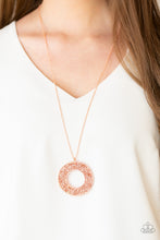 Load image into Gallery viewer, Paparazzi Accessories ⚘ Bad HEIR Day - Copper Necklace⚘ Flat Rate Ship $4.50 ⚘
