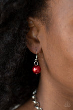 Load image into Gallery viewer, Paparazzi Accessories ⚘ One-Way WALL STREET - Red Necklace⚘ Flat Rate Ship $4.50 ⚘

