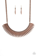 Load image into Gallery viewer, pittmanbling-and-jewelry-inc-presentsmy-main-mane-copper-necklace-paparazzi-accessories
