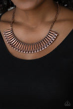 Load image into Gallery viewer, Paparazzi Accessories ⚘ My Main MANE - Copper Necklace⚘ Flat Rate Ship $4.50 ⚘
