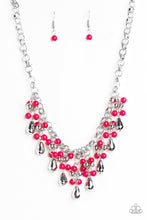 Load image into Gallery viewer, pittmanbling-and-jewelry-inc-presentstravelling-trendsetter-pink-necklace-paparazzi-accessories
