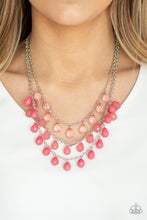 Load image into Gallery viewer, Paparazzi Accessories ⚘ Melting Ice Caps - Pink Necklace⚘ Flat Rate Ship $4.50 ⚘
