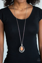 Load image into Gallery viewer, Paparazzi Accessories ⚘ GLOW and Tell - Orange Necklace⚘ Flat Rate Ship $4.50 ⚘
