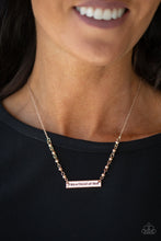 Load image into Gallery viewer, Paparazzi Accessories ⚘ Send Me An Angel - Rose Gold Necklace⚘ Flat Rate Ship $4.50 ⚘
