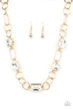 Load image into Gallery viewer, pittmanbling-and-jewelry-inc-presentsurban-district-gold-necklace-paparazzi-accessories
