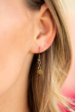 Load image into Gallery viewer, Paparazzi Accessories ❋Bada BLING Bada Boom - Brass Necklace❋ Flat Rate Ship $4.50❋
