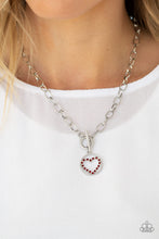 Load image into Gallery viewer, Paparazzi Accessories ❋With My Whole Heart - Red Necklace❋ Flat Rate Ship $4.50❋
