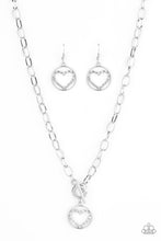Load image into Gallery viewer, pittmanbling-and-jewelry-inc-presentswith-my-whole-heart-white-necklace-paparazzi-accessories

