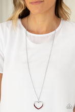 Load image into Gallery viewer, Paparazzi Accessories ⚘ Bighearted - Red Necklace⚘ Flat Rate Ship $4.50 ⚘
