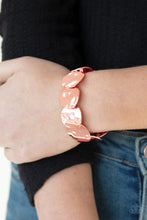 Load image into Gallery viewer, Paparazzi Accessories ⚘ Disc Disco - Copper Bracelet⚘ Flat Rate Ship $4.50 ⚘

