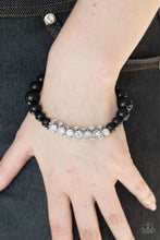 Load image into Gallery viewer, Paparazzi Accessories ❋Traffic-Stopping Sparkle - Black Bracelet❋ Flat Rate Ship $4.50❋
