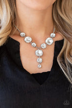 Load image into Gallery viewer, Paparazzi Accessories ⚘ Legendary Luster - White Necklace⚘ Flat Rate Ship $4.50 ⚘
