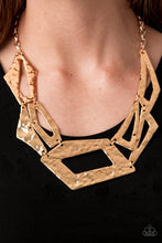 Load image into Gallery viewer, Paparazzi Accessories ❋Break The Mold - Gold Necklace❋ Flat Rate Ship $4.50❋
