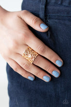 Load image into Gallery viewer, Paparazzi Accessories ⚘ Guru Garden - Gold Ring⚘ Flat Rate Ship $4.50 ⚘
