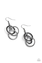 Load image into Gallery viewer, pittmanbling-and-jewelry-inc-presentsfiercely-fashionable-black-earrings-paparazzi-accessories
