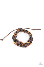 Load image into Gallery viewer, pittmanbling-and-jewelry-inc-presentsbadlands-wanderer-brown-bracelet-paparazzi-accessories
