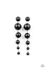 Load image into Gallery viewer, pittmanbling-and-jewelry-inc-presentsliving-a-wealthy-lifestyle-black-post earrings-paparazzi-accessories
