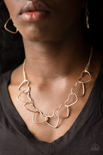 Load image into Gallery viewer, Paparazzi Accessories ⚘ Unbreak My Heart - Rose Gold Necklace⚘ Flat Rate Ship $4.50 ⚘
