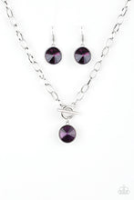 Load image into Gallery viewer, pittmanbling-and-jewelry-inc-presentsshe-sparkles-on-purple-necklace-paparazzi-accessories
